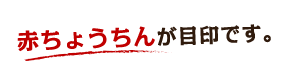 赤ちょうちんが目印です。